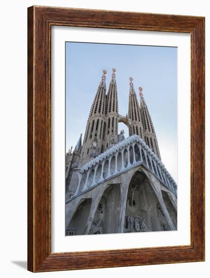 The Sagrada Familia, UNESCO World Heritage Site, Barcelona, Catalonia, Spain, Europe-Angelo Cavalli-Framed Photographic Print