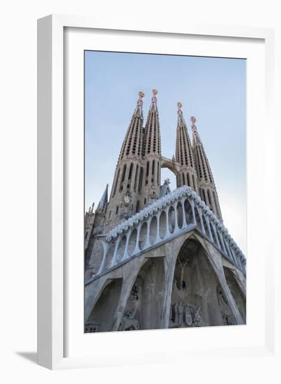 The Sagrada Familia, UNESCO World Heritage Site, Barcelona, Catalonia, Spain, Europe-Angelo Cavalli-Framed Photographic Print