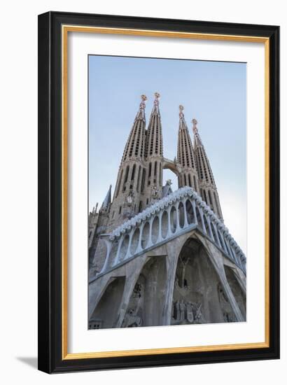 The Sagrada Familia, UNESCO World Heritage Site, Barcelona, Catalonia, Spain, Europe-Angelo Cavalli-Framed Photographic Print