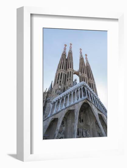 The Sagrada Familia, UNESCO World Heritage Site, Barcelona, Catalonia, Spain, Europe-Angelo Cavalli-Framed Photographic Print