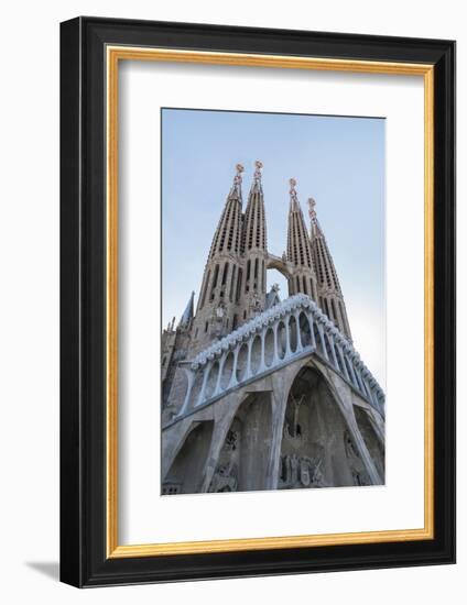 The Sagrada Familia, UNESCO World Heritage Site, Barcelona, Catalonia, Spain, Europe-Angelo Cavalli-Framed Photographic Print