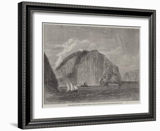 The Saguenay River, in Eastern Canada-Richard Principal Leitch-Framed Giclee Print