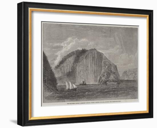 The Saguenay River, in Eastern Canada-Richard Principal Leitch-Framed Giclee Print