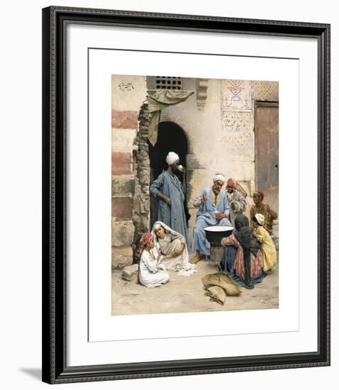 The Sahleb Vendor-Ludwig Deutsch-Framed Premium Giclee Print