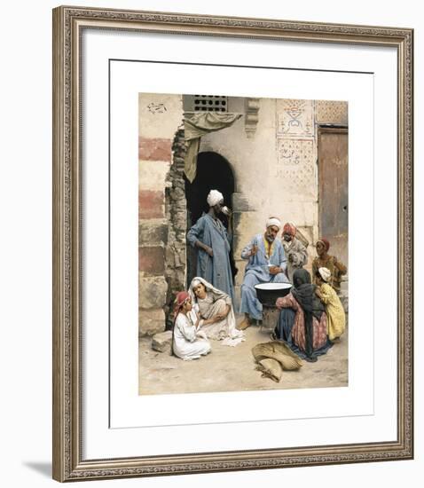 The Sahleb Vendor-Ludwig Deutsch-Framed Premium Giclee Print