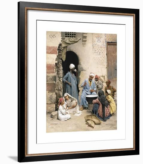 The Sahleb Vendor-Ludwig Deutsch-Framed Premium Giclee Print