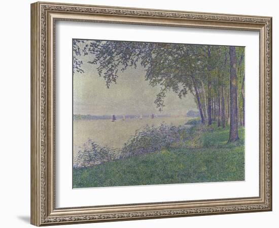 The Sailing Boats, 1892-Theo van Rysselberghe-Framed Giclee Print