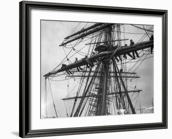 The Sailing Ship the Terra Nova-null-Framed Photographic Print