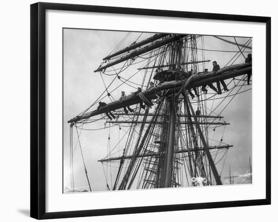 The Sailing Ship the Terra Nova-null-Framed Photographic Print