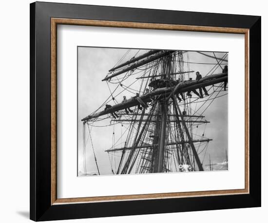 The Sailing Ship the Terra Nova-null-Framed Photographic Print