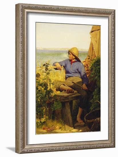 The Sailor, 1874-Carl Bloch-Framed Giclee Print