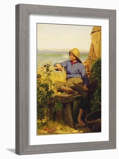 The Sailor, 1874-Carl Bloch-Framed Giclee Print