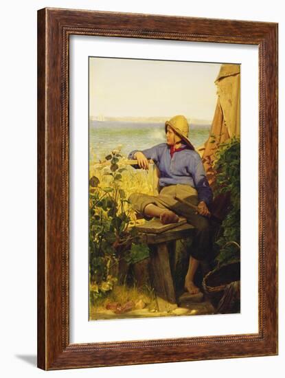 The Sailor, 1874-Carl Bloch-Framed Giclee Print