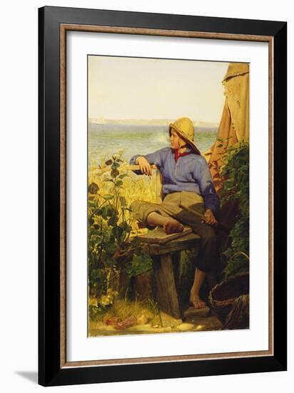 The Sailor, 1874-Carl Bloch-Framed Giclee Print