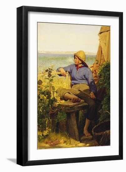 The Sailor, 1874-Carl Bloch-Framed Giclee Print