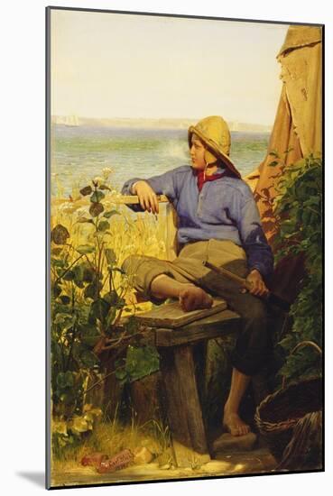 The Sailor, 1874-Carl Bloch-Mounted Giclee Print