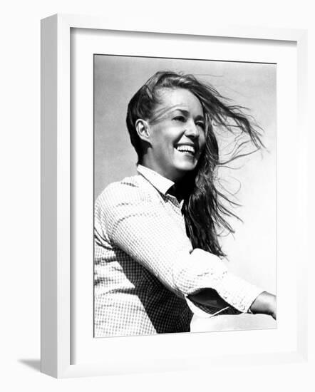 The Sailor from Gibralter, Jeanne Moreau, 1967-null-Framed Photo