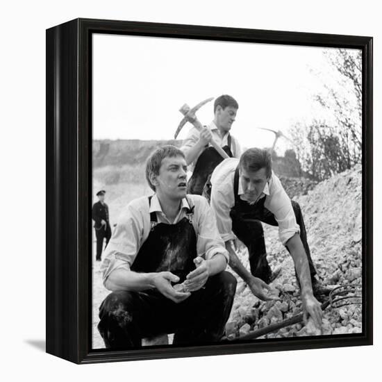 The Saint-null-Framed Stretched Canvas