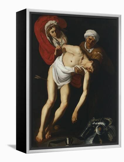 The Saints Sebastian, Irene and Her Maid-Dirck Baburen-Framed Premier Image Canvas