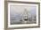 The 'Salamis' Passing Greenwich-John Sutton-Framed Giclee Print