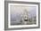 The 'Salamis' Passing Greenwich-John Sutton-Framed Giclee Print