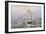 The 'Salamis' Passing Greenwich-John Sutton-Framed Giclee Print