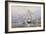 The 'Salamis' Passing Greenwich-John Sutton-Framed Giclee Print