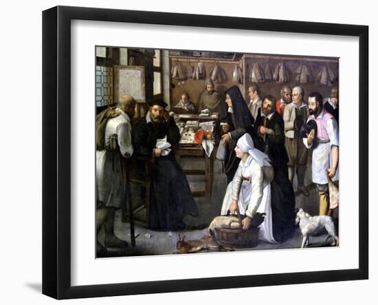 The Sale of Nature, C1584-1637-Pieter Brueghel the Younger-Framed Giclee Print