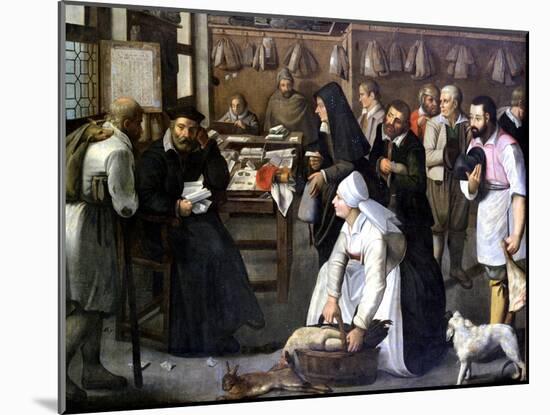 The Sale of Nature, C1584-1637-Pieter Brueghel the Younger-Mounted Giclee Print