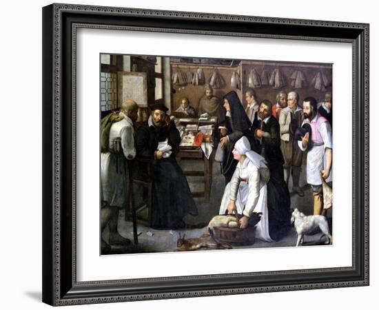 The Sale of Nature, C1584-1637-Pieter Brueghel the Younger-Framed Giclee Print