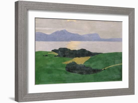 The Saleve and the Lake, 1900-Félix Vallotton-Framed Giclee Print