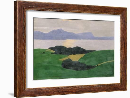 The Saleve and the Lake, 1900-Félix Vallotton-Framed Giclee Print