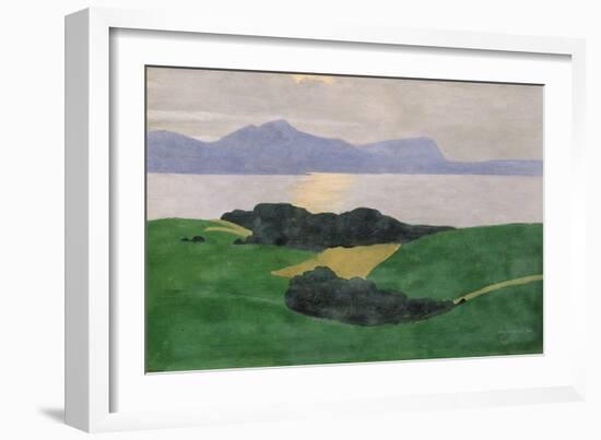 The Saleve and the Lake, 1900-Félix Vallotton-Framed Giclee Print