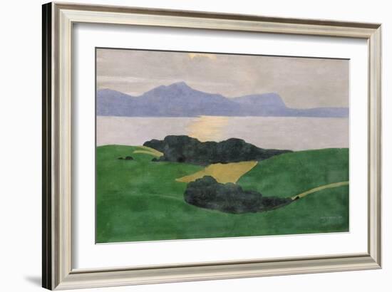 The Saleve and the Lake, 1900-Félix Vallotton-Framed Giclee Print