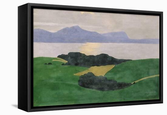 The Saleve and the Lake, 1900-Félix Vallotton-Framed Premier Image Canvas