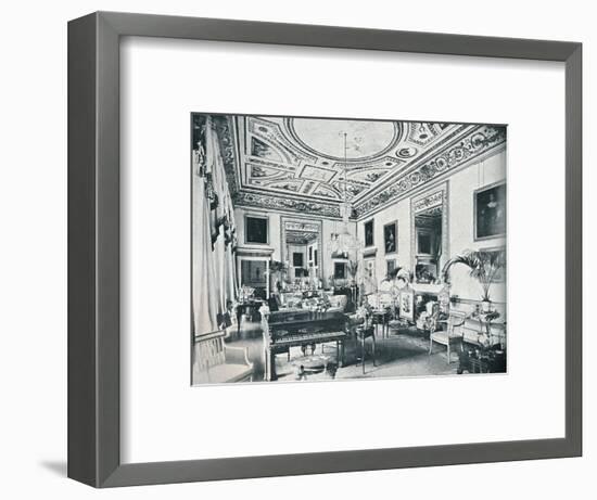 'The Salon, Avington', c1908-Unknown-Framed Photographic Print