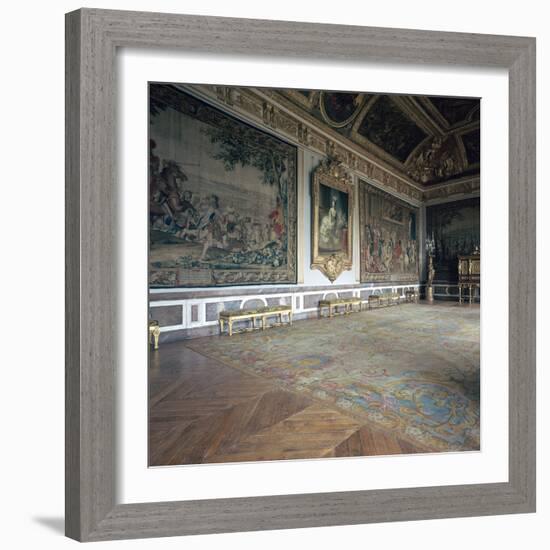 The Salon De Mars at Versailles, 17th century-Charles le Brun-Framed Photographic Print