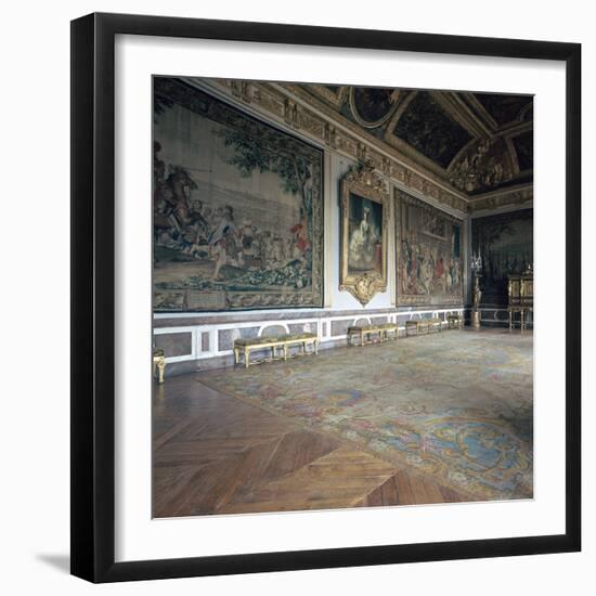 The Salon De Mars at Versailles, 17th century-Charles le Brun-Framed Photographic Print