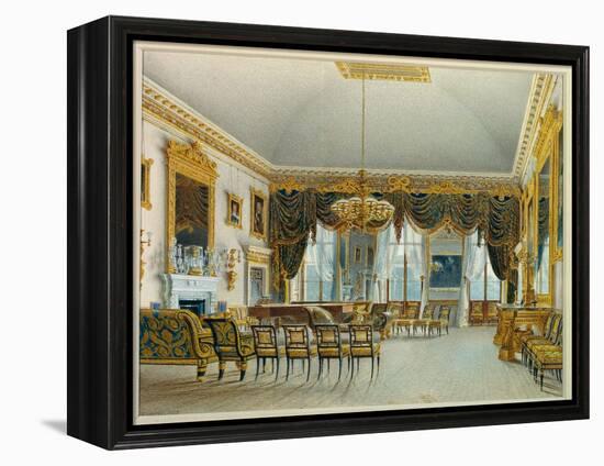 The Saloon, Devonshire House-William Henry Hunt-Framed Premier Image Canvas