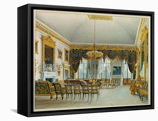 The Saloon, Devonshire House-William Henry Hunt-Framed Premier Image Canvas