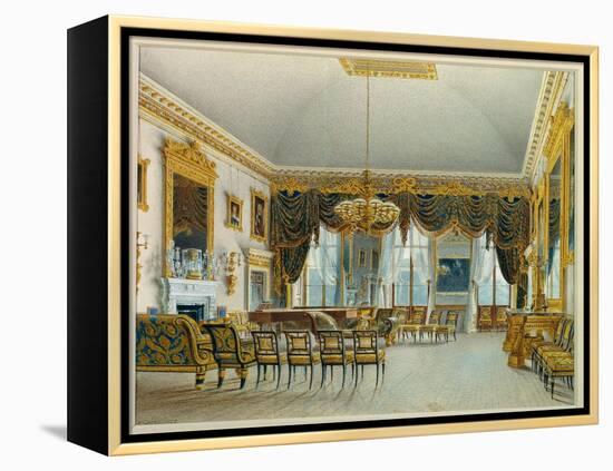 The Saloon, Devonshire House-William Henry Hunt-Framed Premier Image Canvas