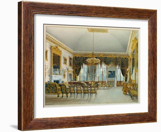 The Saloon, Devonshire House-William Henry Hunt-Framed Giclee Print