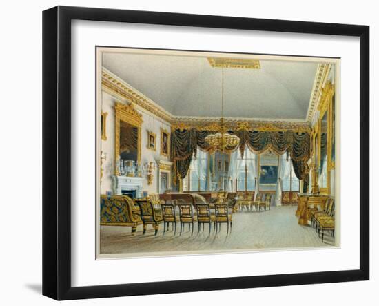 The Saloon, Devonshire House-William Henry Hunt-Framed Giclee Print