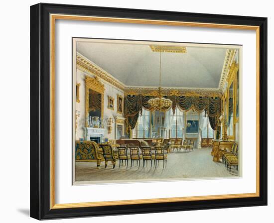 The Saloon, Devonshire House-William Henry Hunt-Framed Giclee Print