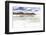 The salt flats near Coqueza, a small town near the Thunupa Volcano, Salar de Uyuni-Michael Nolan-Framed Photographic Print