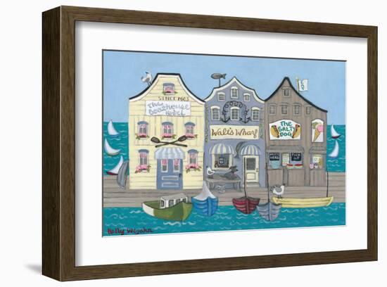 The Salty Dog-null-Framed Art Print