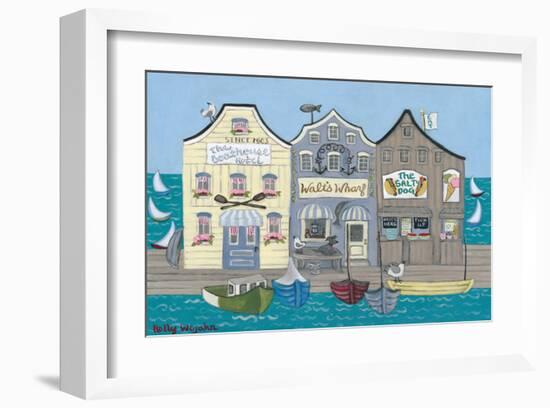 The Salty Dog-null-Framed Art Print