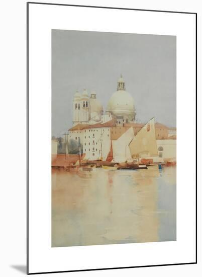 The Salute. The Yellow Sail.-Arthur Melville-Mounted Premium Giclee Print