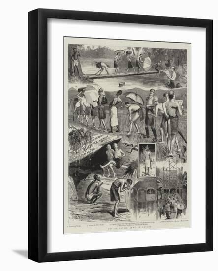 The Salvation Army in Ceylon-Sydney Prior Hall-Framed Giclee Print