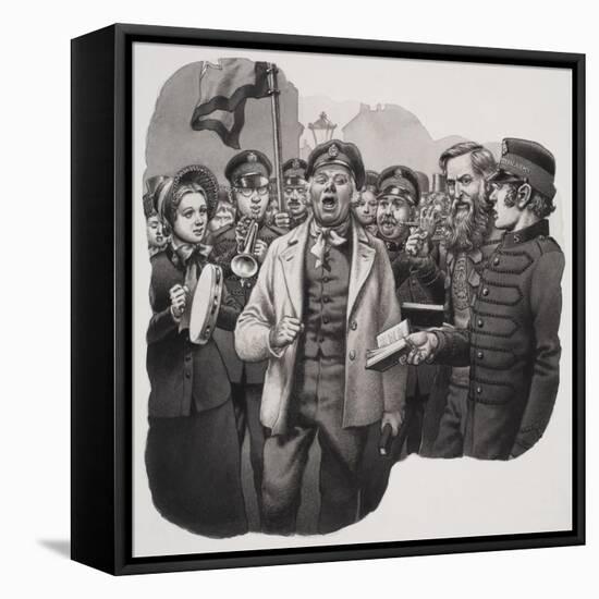 The Salvation Army-Pat Nicolle-Framed Premier Image Canvas